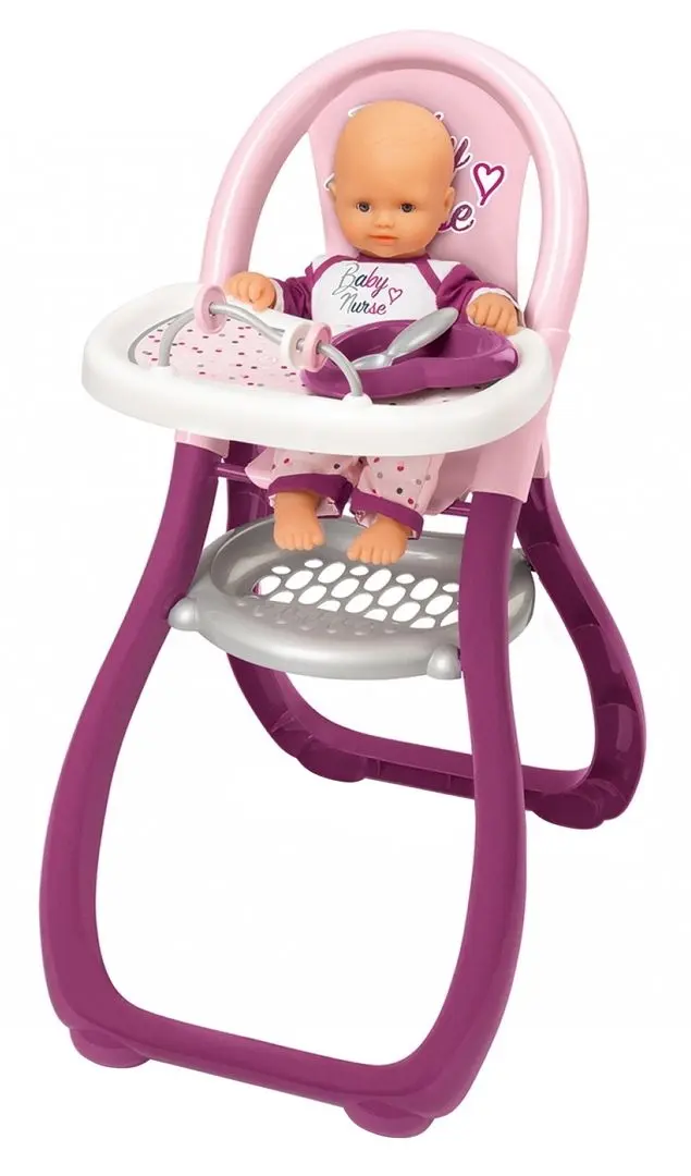 Стульчик для куклы Smoby Baby Nurse 220342 (Pink/Purple)