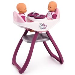 Стульчик для кукол Smoby Baby Nurse Twin 220344 (Purple/Pink) Thumb