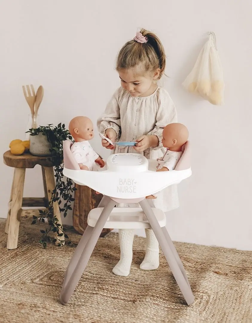 Стульчик для кукол Smoby Baby Nurse Twin 220371 (Beige/White) - 3