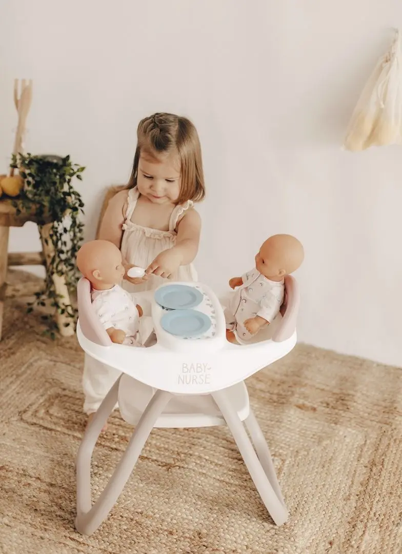 Стульчик для кукол Smoby Baby Nurse Twin 220371 (Beige/White) - 4