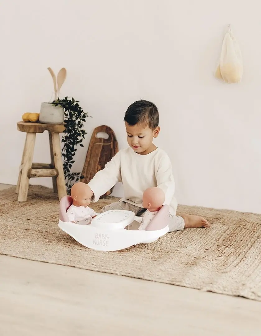 Стульчик для кукол Smoby Baby Nurse Twin 220371 (Beige/White) - 5