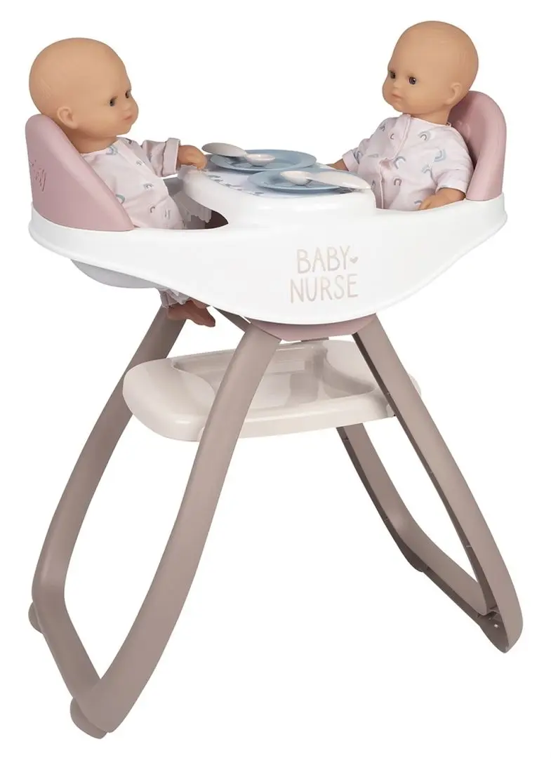 Стульчик для кукол Smoby Baby Nurse Twin 220371 (Beige/White)