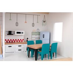 Casuta pentru papusi Tooky Toy ТХ919 (White/Grey) Thumb