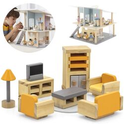 Игровой набор Viga Toys 44037 (Natural/Gray/Yellow) Thumb