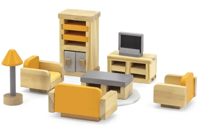 Игровой набор Viga Toys 44037 (Natural/Gray/Yellow)