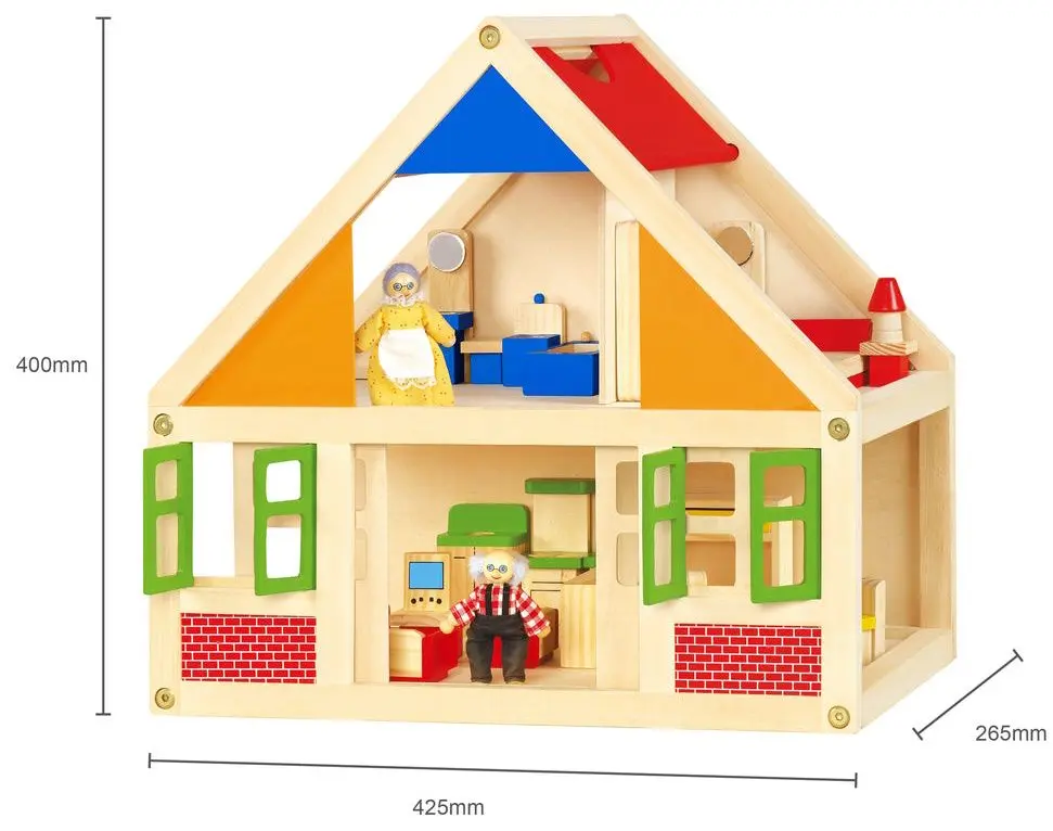 Кукольный домик Viga Toys 56254 (Multicolour)