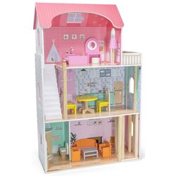 Casuta pentru papusi Viga Toys Fancy 44570 (Multicolor) Thumb