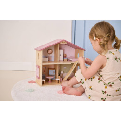 Кукольный домик Viga Toys PolarB 44256 (Pink) Thumb