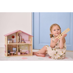 Кукольный домик Viga Toys PolarB 44256 (Pink) Thumb