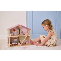 Кукольный домик Viga Toys PolarB 44256 (Pink) Thumb