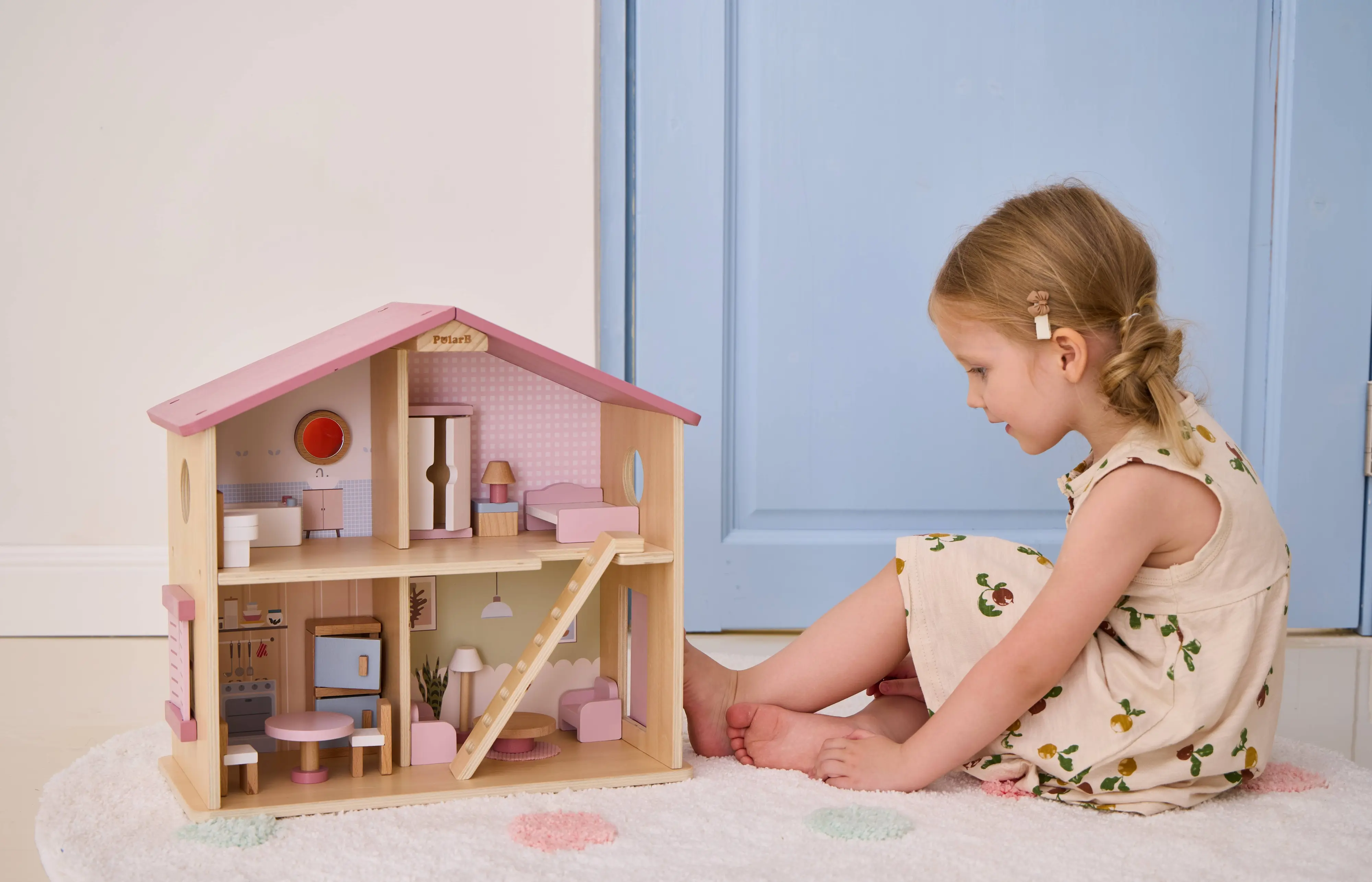 Кукольный домик Viga Toys PolarB 44256 (Pink)