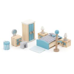 Мебель для кукольного домика Viga Toys PolarB 44035 (Wood/Blue) Thumb