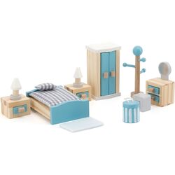 Мебель для кукольного домика Viga Toys PolarB 44035 (Wood/Blue)