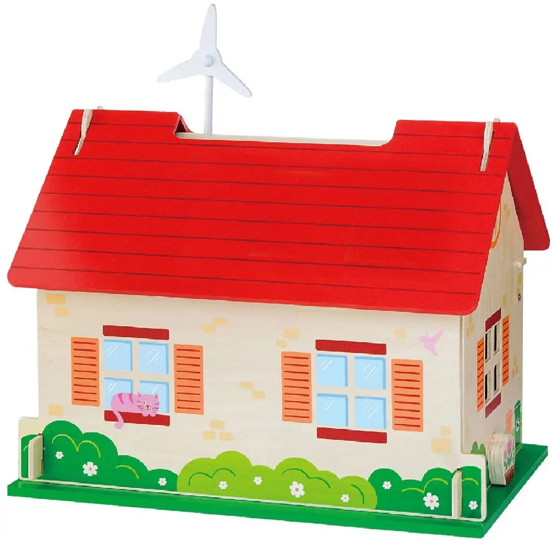 Căsuță pentru păpuși Viga Eco Friendly Dollhouse 51629 - 3
