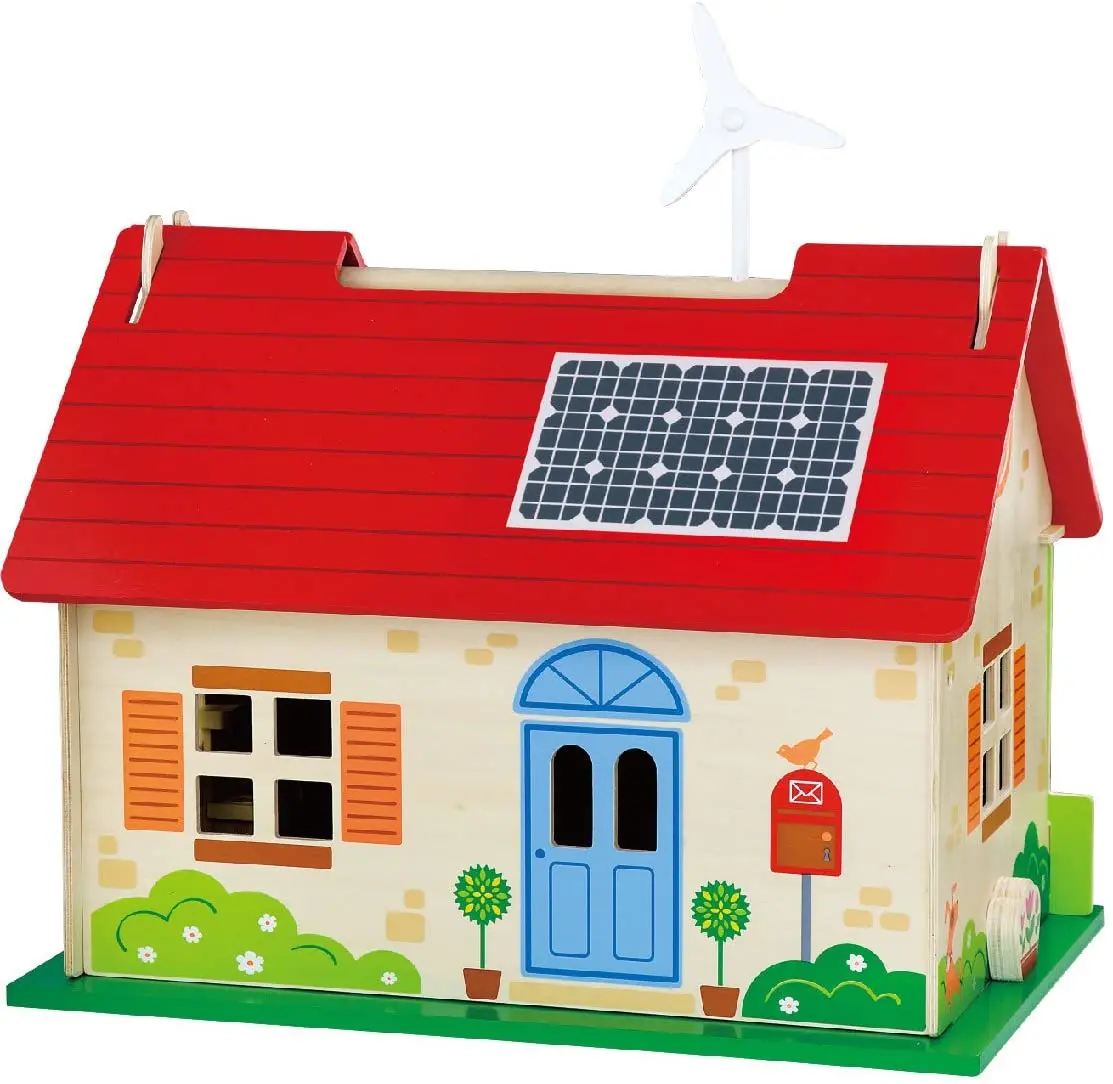 Căsuță pentru păpuși Viga Eco Friendly Dollhouse 51629