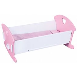 Люлька для кукол Viga 59511 (Pink/White)