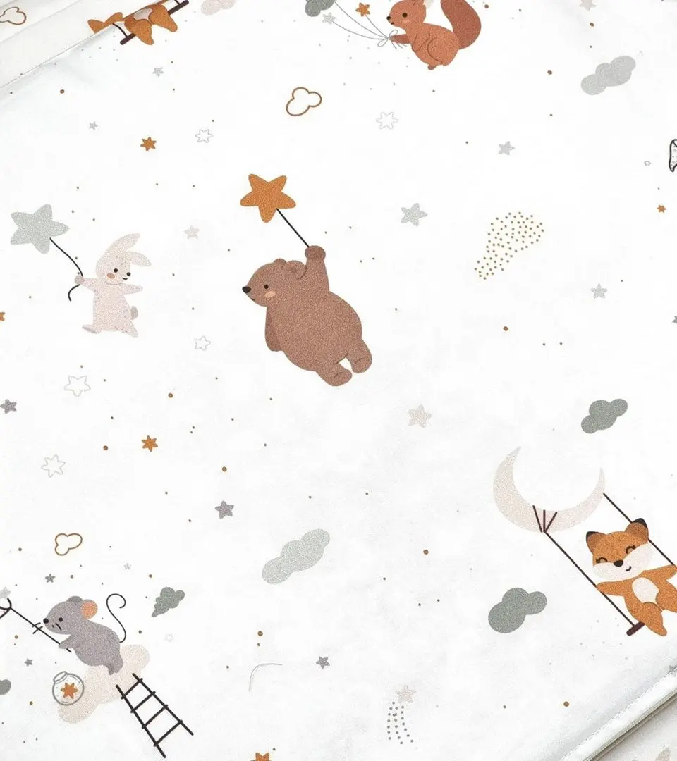 Кокон-гнездышко Albero Mio Bear W420 (Beige/White) - 3