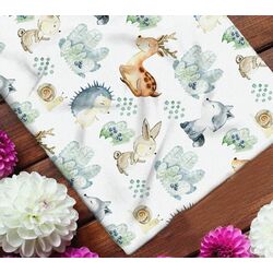 Кокон-гнездышко с подушкой Albero Mio C001 (Forest World/Beige) Thumb