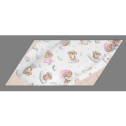 Кокон-гнездышко Albero Mio C008 Heaven World Pink (Powdery) Thumb