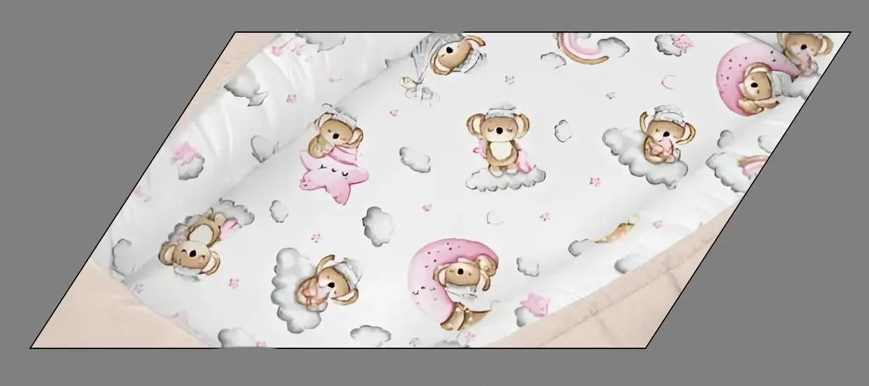 Кокон-гнездышко Albero Mio C008 Heaven World Pink (Powdery) - 3