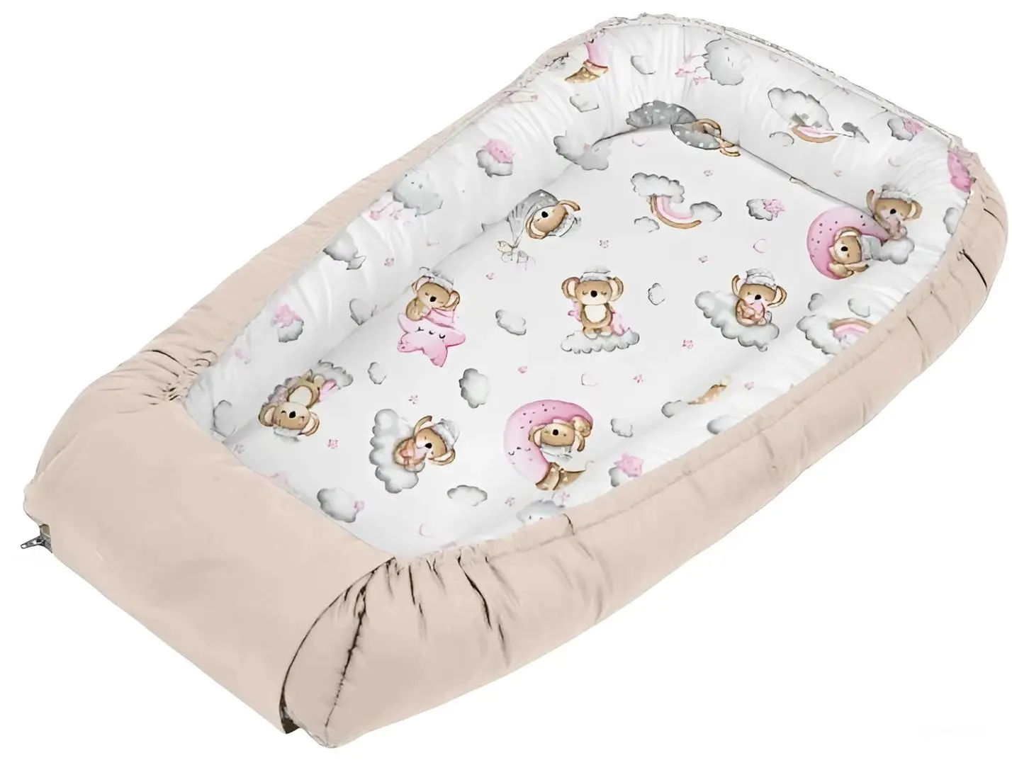 Кокон-гнездышко Albero Mio C008 Heaven World Pink (Powdery)