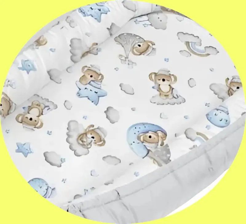 Кокон-гнездышко Albero Mio C009 Heaven World Blue (Grey) - 3