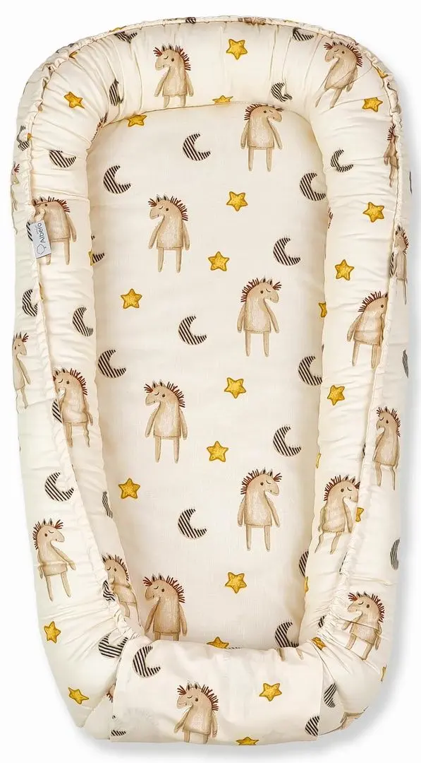 Кокон-гнездышко Albero Mio C010 Horse World (Beige)