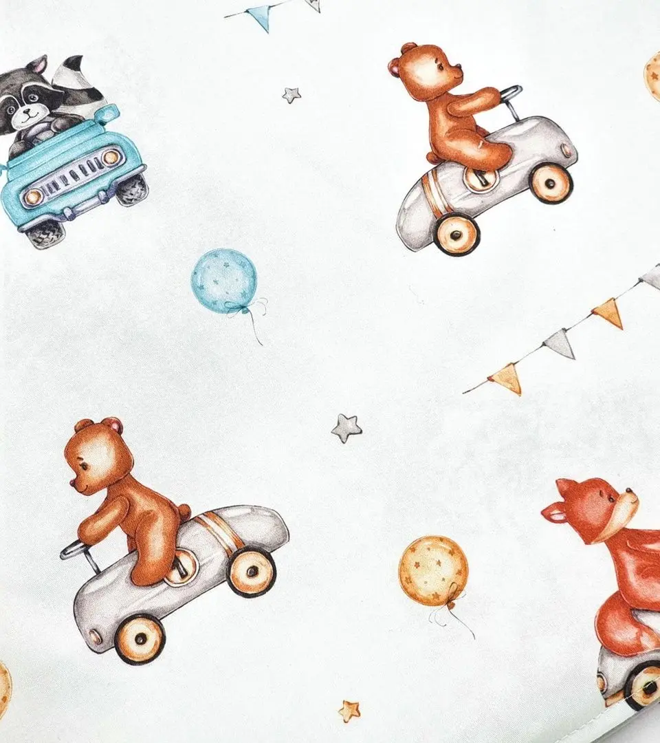 Кокон-гнездышко Albero Mio Cars W416 (Grey/White)