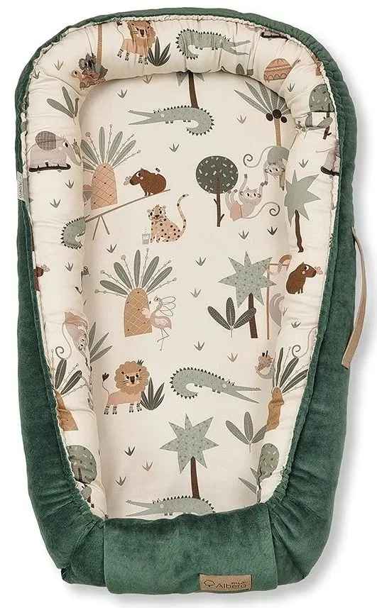 Кокон-гнездышко Albero Mio CP4 Fun in the Tropics (Green)