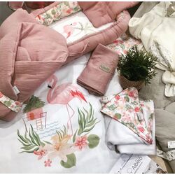 Кокон-гнездышко Albero Mio Eco&Love Hawaii E004 (Pink) Thumb