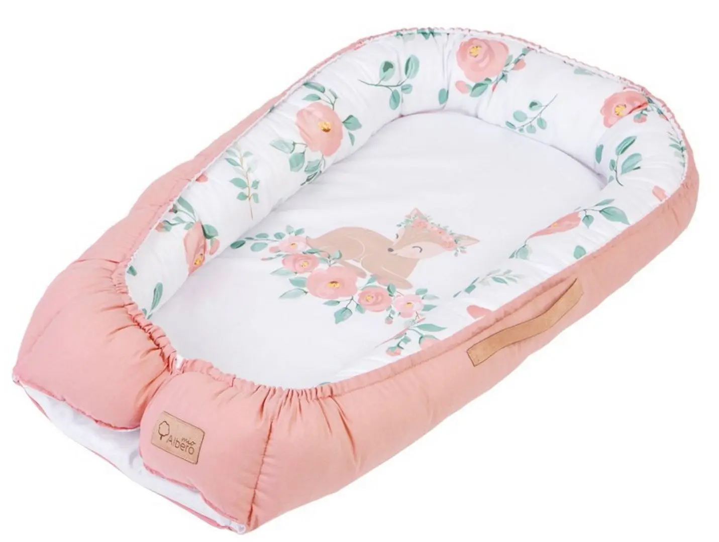 Кокон-гнездышко Albero Mio Nature&Love N001 (Rose) - 2