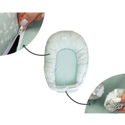 Cocon-cuibusor 5in1 BabyJem Art-525 (Green Flower) Thumb