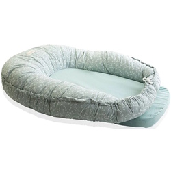 Cocon-cuibusor 5in1 BabyJem Art-525 (Green Flower)