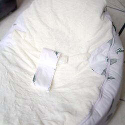 Cocon-cuibusor BabyJem Art-348 (White/Green) Thumb