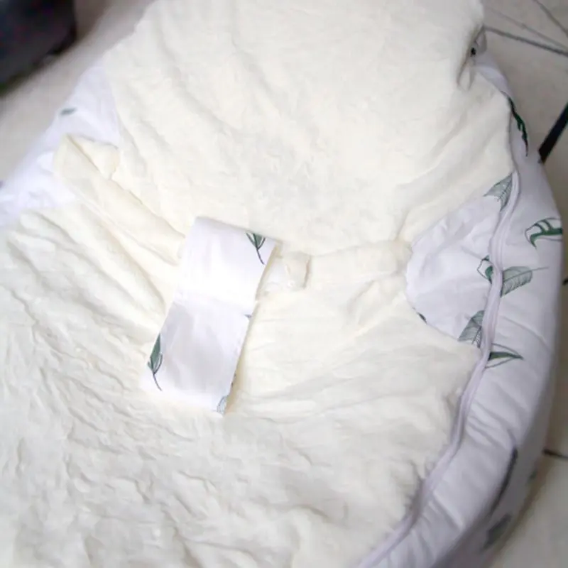 Cocon-cuibusor BabyJem Art-348 (White/Green)