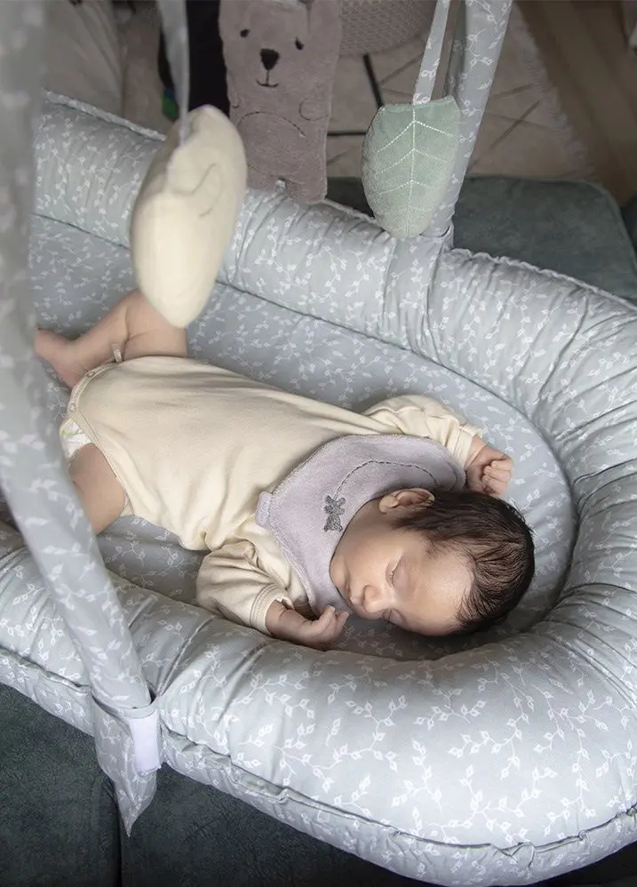 Кокон-гнездышко BabyJem Art-489 (Green)