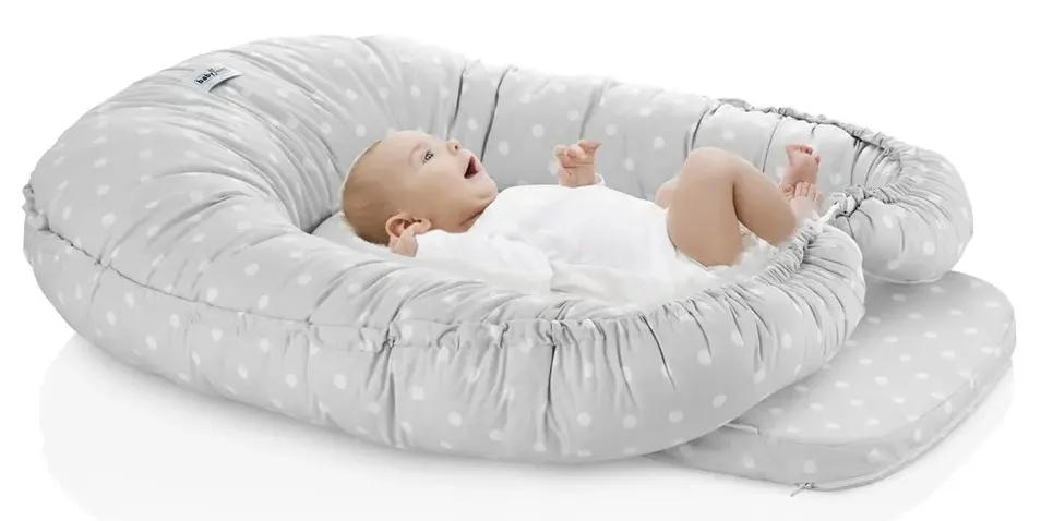 Cocon cuibusor BabyJem BabyNest Cushion (Grey)