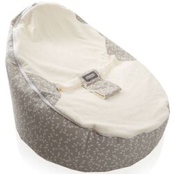 Cocon-cuibusor BabyJem Grey Flower (Grey)