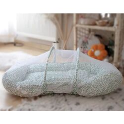 Cocon-cuibusor BabyJem Sleep Safe Art-554 (Green) Thumb