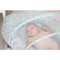 Cocon-cuibusor BabyJem Sleep Safe Art-554 (Green) Thumb