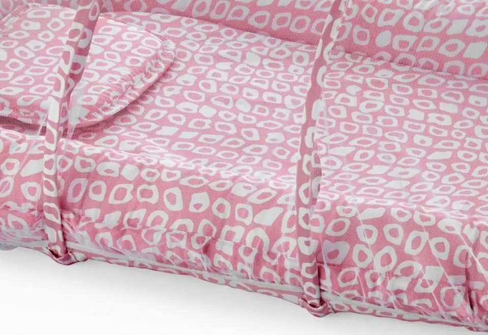 Cocon-cuibusor BabyJem Sleep Safe Art-554 (Pink)