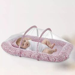 Cocon-cuibusor BabyJem Sleep Safe Art-554 (Pink) Thumb