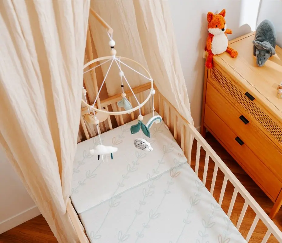 Pozitioner pentru somn Babymoov A050014 (White/Green)