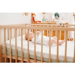 Pozitioner pentru somn Babymoov A050014 (White/Green) Thumb