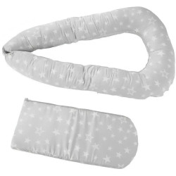 Cocon-cuibusor 3in1 Kikka Boo Memory Hearts (Light Grey) Thumb