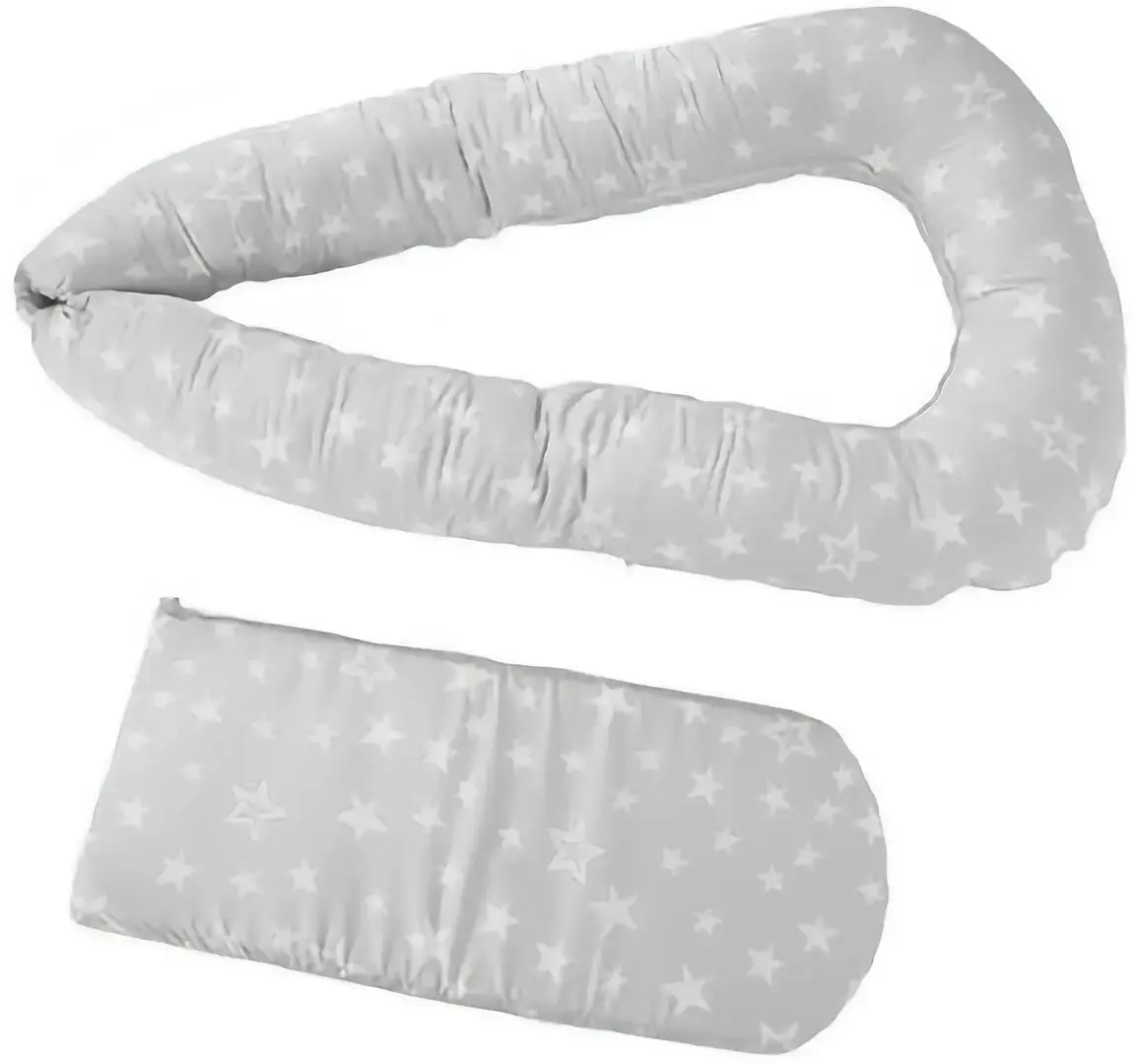 Cocon-cuibusor 3in1 Kikka Boo Memory Hearts (Light Grey) - 2