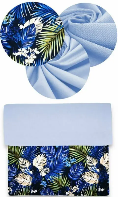 Кокон-гнездышко 4в1 MimiNu Parrot + матрасик + одеяло + подушка (Navy) - 4