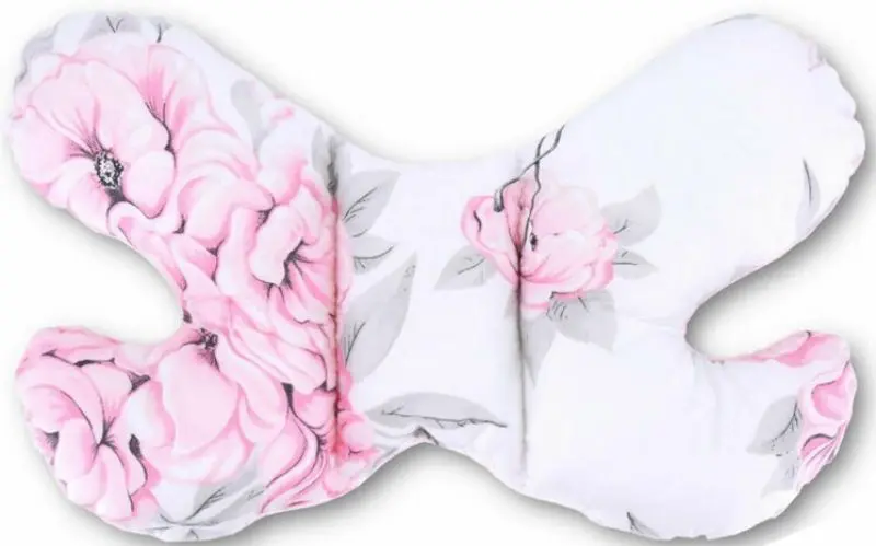 Кокон-гнездышко 4в1 MimiNu Peonie + матрасик + одеяло + подушка (Pink) - 3