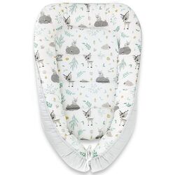 Кокон-гнездышко MimiNu Forest Friends (Grey/Mint)