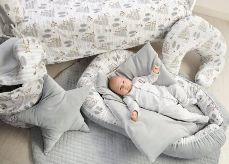 Кокон-гнездышко MimiNu Forest (Grey) - 2